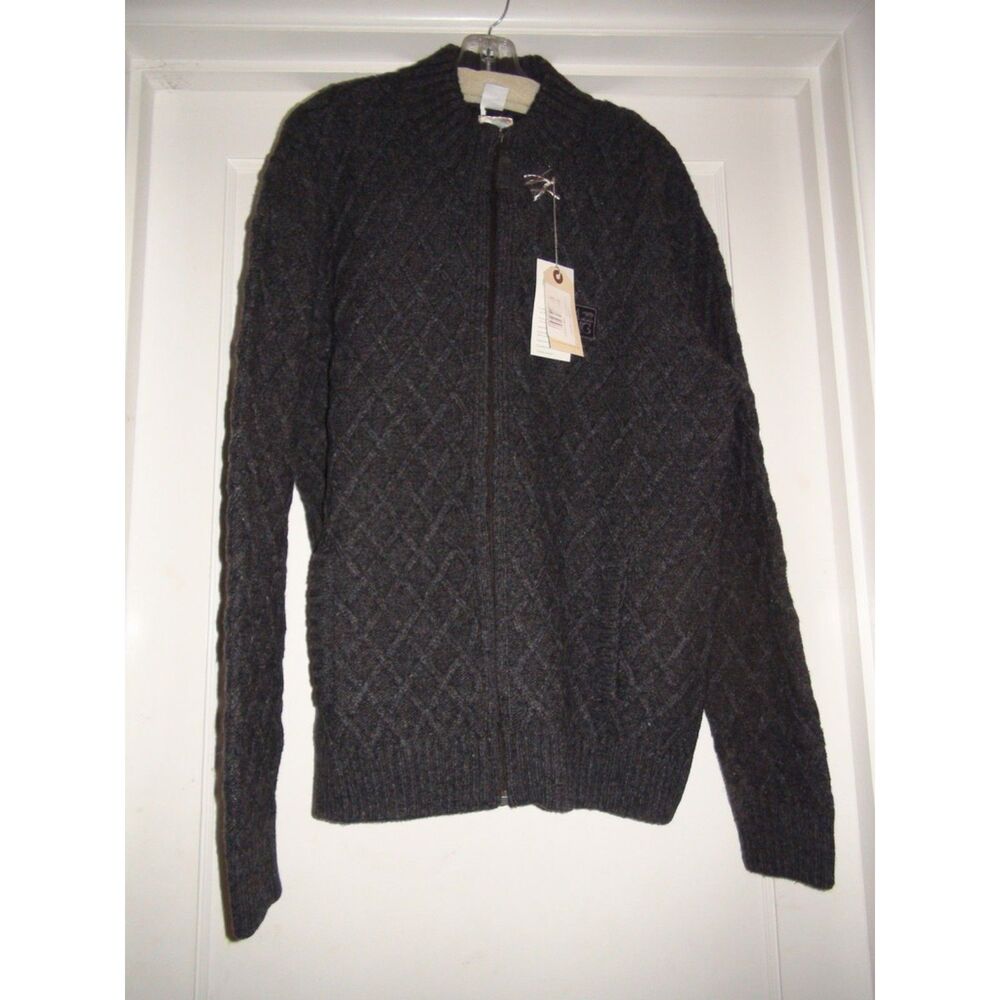 Billabong Stormy Zip Up Cardigan Sweater